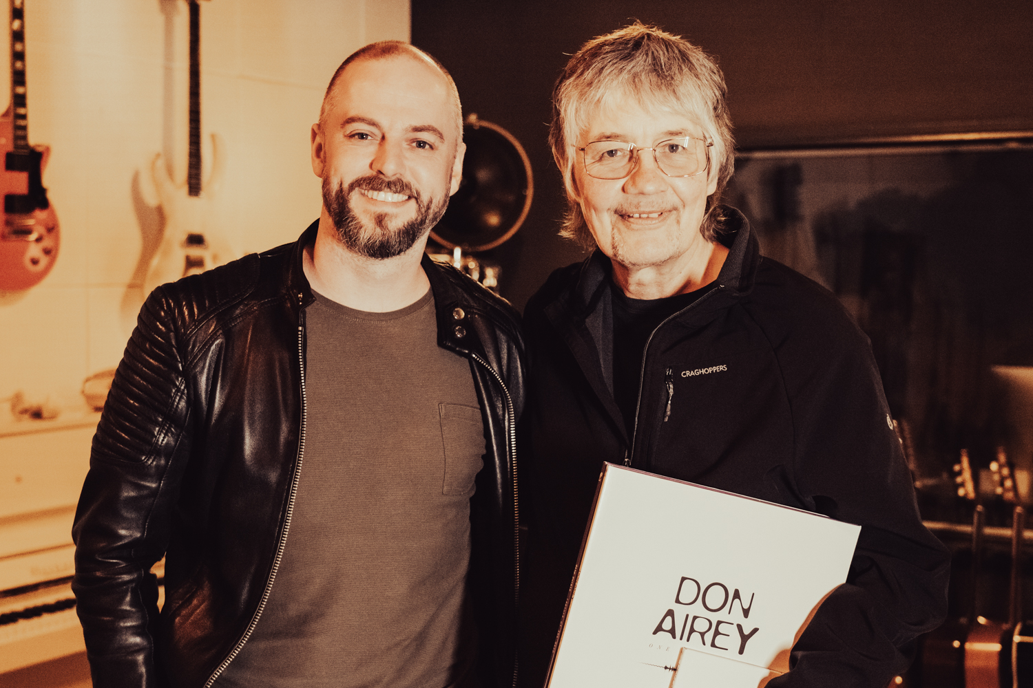 CTHULHU MEDIA Online Marketing Specialist Marco Schauff with Deep Purple's Don Airey